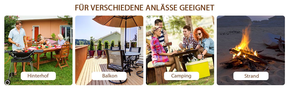 2 in 1 holz feuerschale