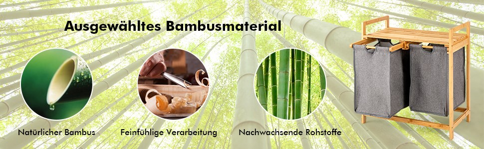 doppelter wäschekorb