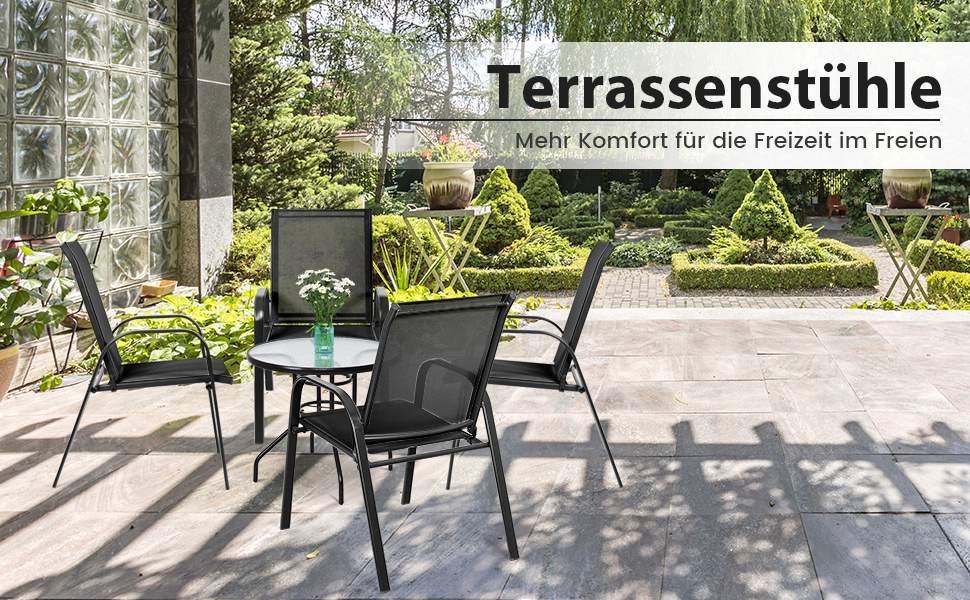Wetterfester Gartenstuhl​
