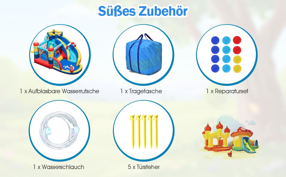 Wasserhüpfburg
