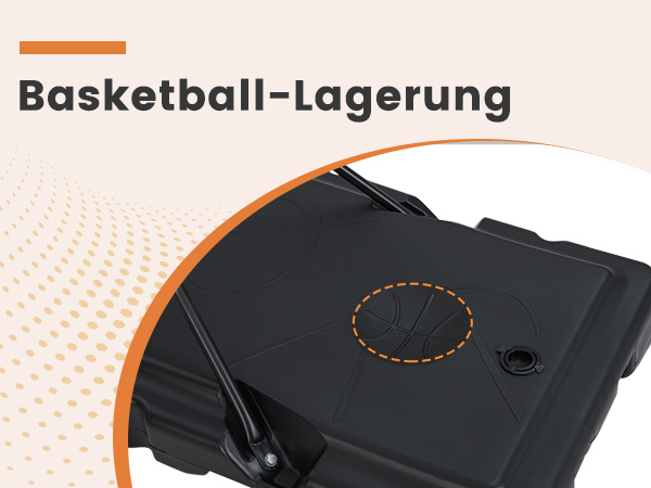Höhenverstellbarer Basketballkorb