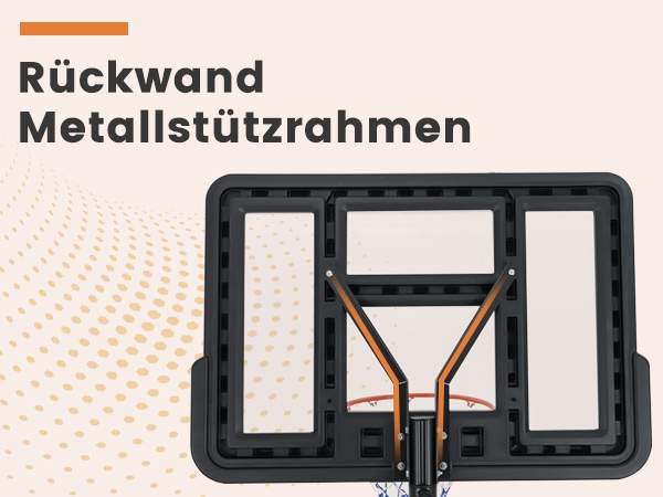 Höhenverstellbarer Basketballkorb