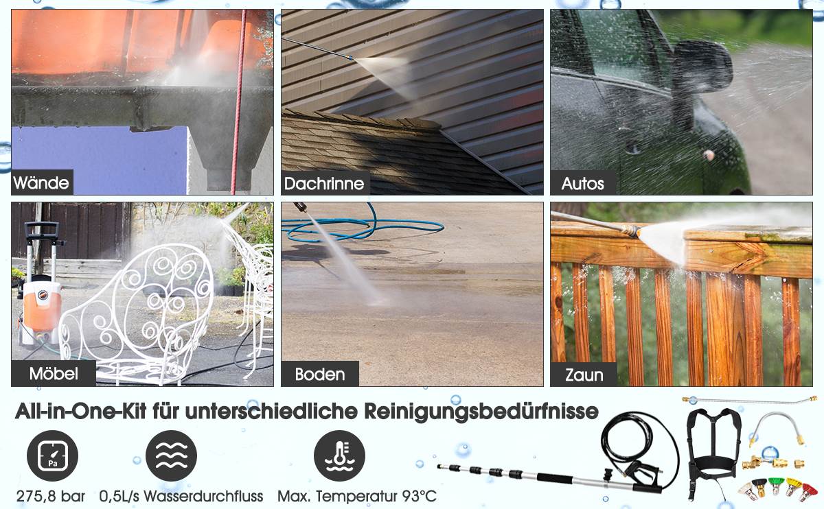 verlängerungsstab für hochdruckreiniger