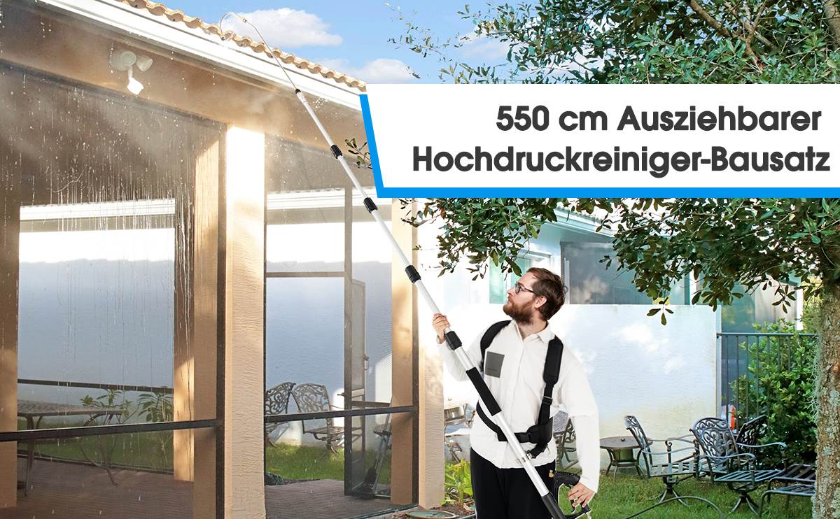 ausziehbarer sprühstab
