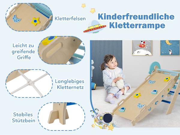 Vielseitiges Kletterdreieck