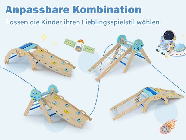 Vielseitiges Kletterdreieck