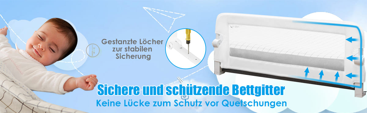 Bettgitter für Kleinkinder