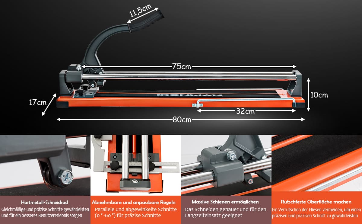 Manueller Fliesenschneider