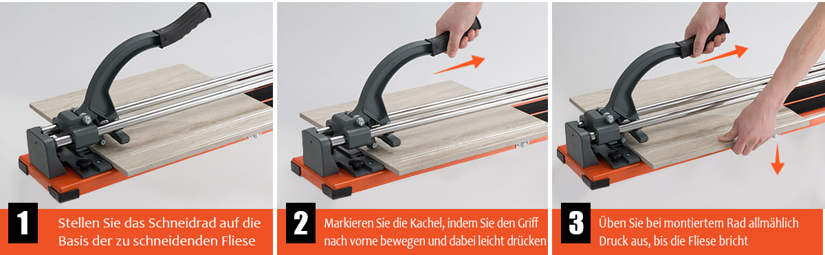 Professioneller Fliesenschneider