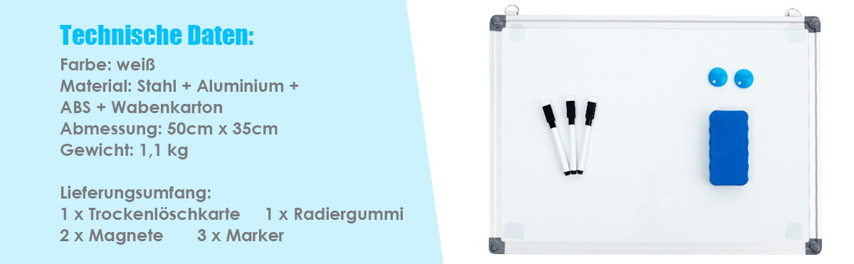 magnetisches whiteboard