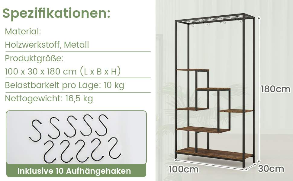 Platzsparende Zimmerpflanzenhalter