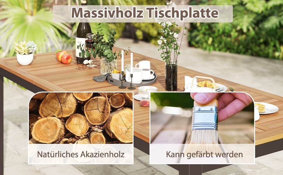 Praktischer Esstisch