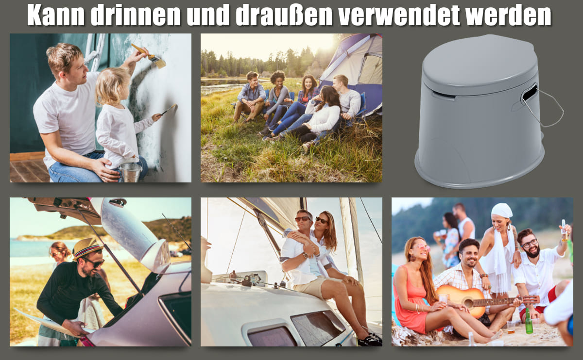 tragbare Toilette
