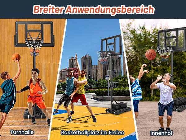 Höhenverstellbarer Ballkorb
