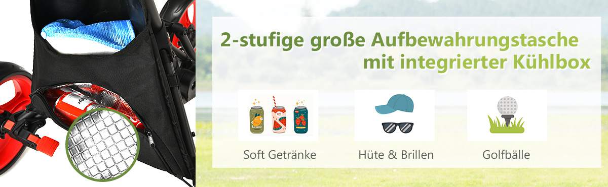 Faltbarer Golfwagen