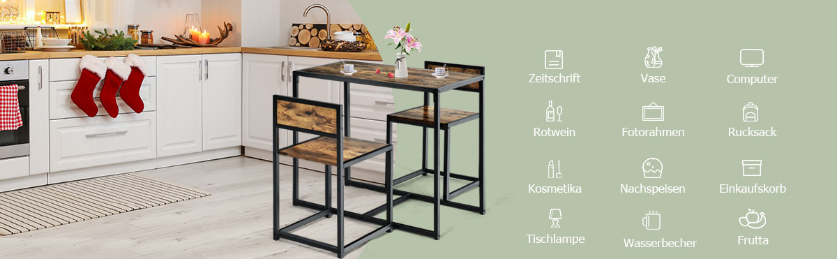 tisch mit stühlen
