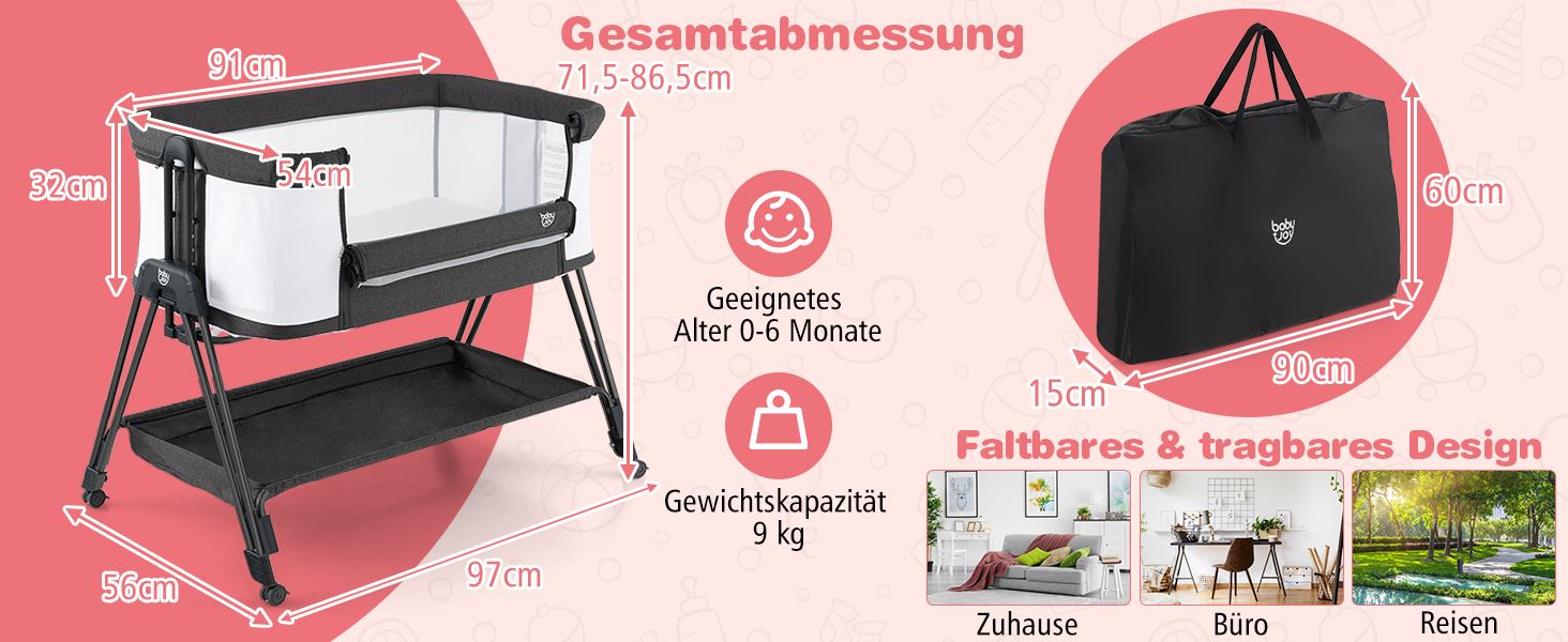 Babybettchen für Neugeborene