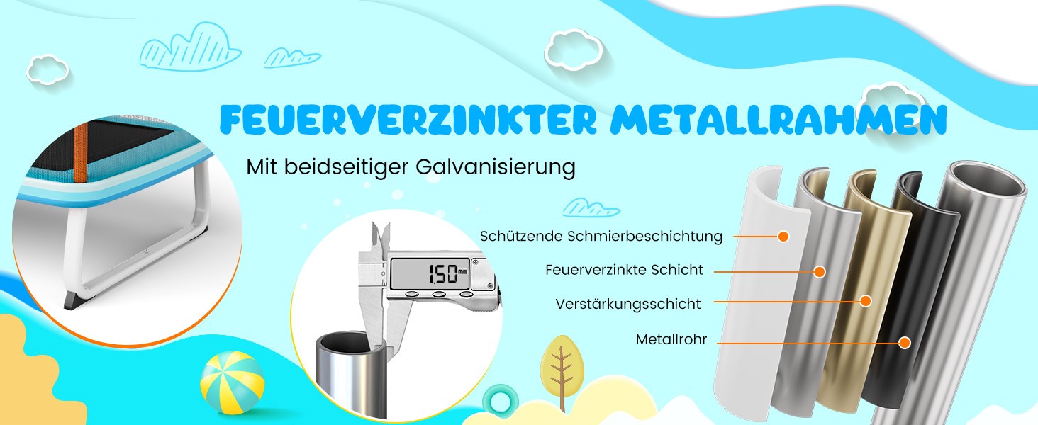 kindersicheres trampolin