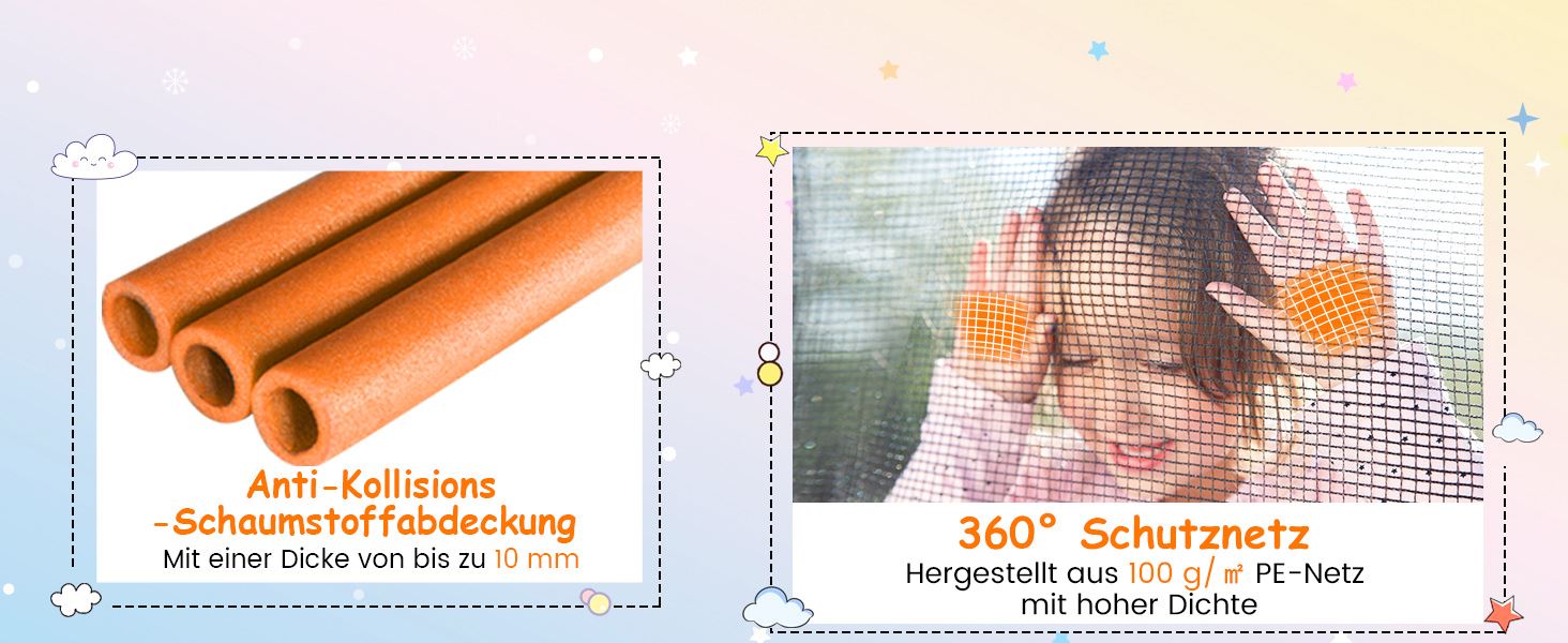 stabiles trampolin für kinder