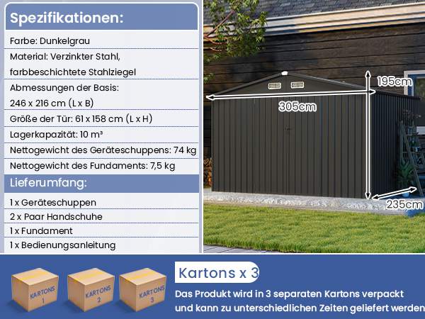 Geräteschuppen