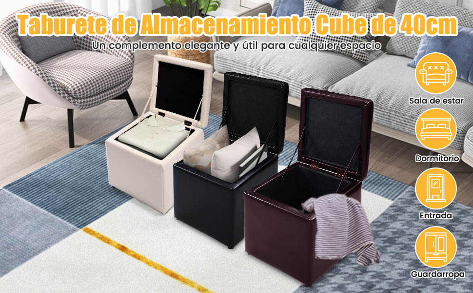 Taburete de Almacenamiento