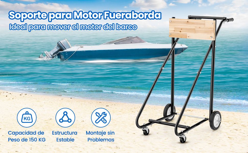 Soporte para motor de barco