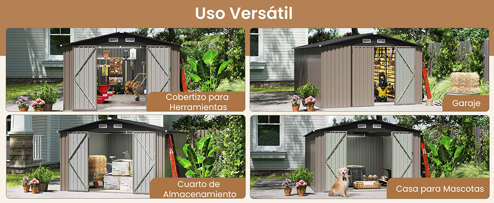 Cobertizo para bicicletas