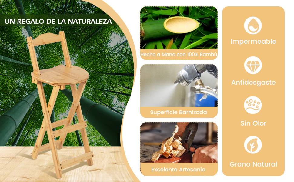 Taburetes de altura ajustable