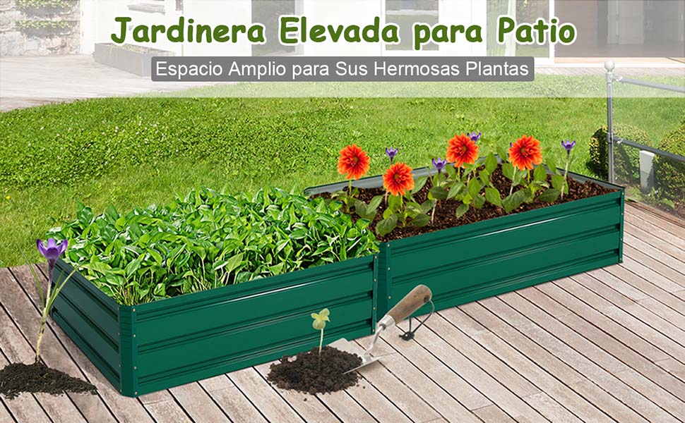 Cama de cultivo elevada