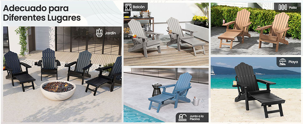 Silla Adirondack HIPS