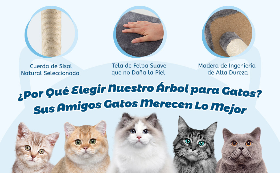 Torre para gatos
