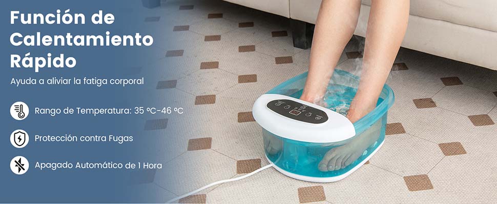 bañera para pies