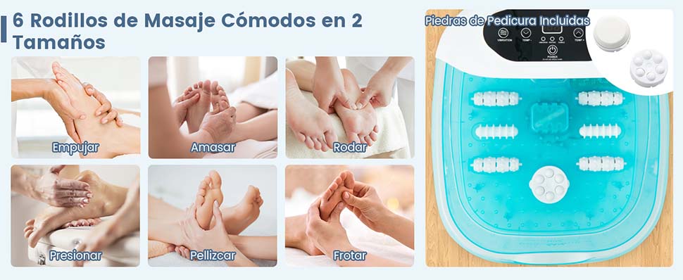 tina de spa para pies