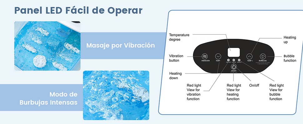 masajeador para pies de pedicura