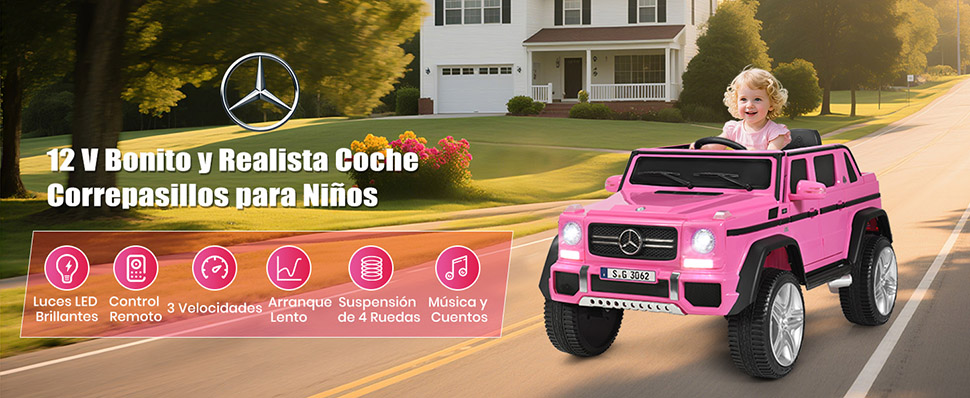 Coche eléctrico con mando a distancia
