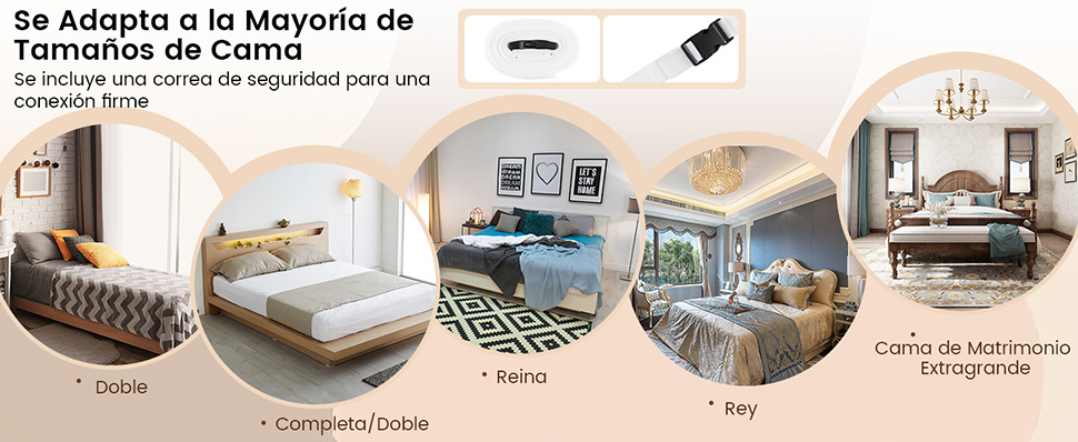 Barra de apoyo para cama