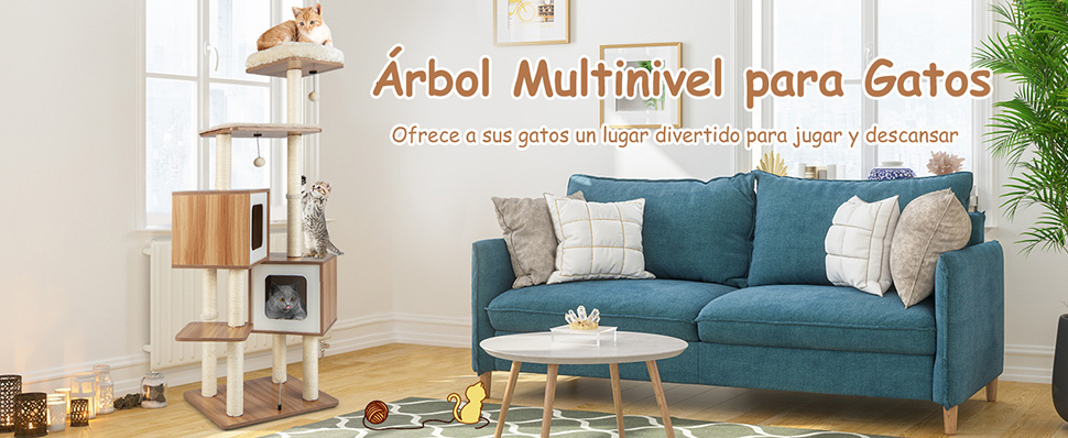 Árbol para gatos