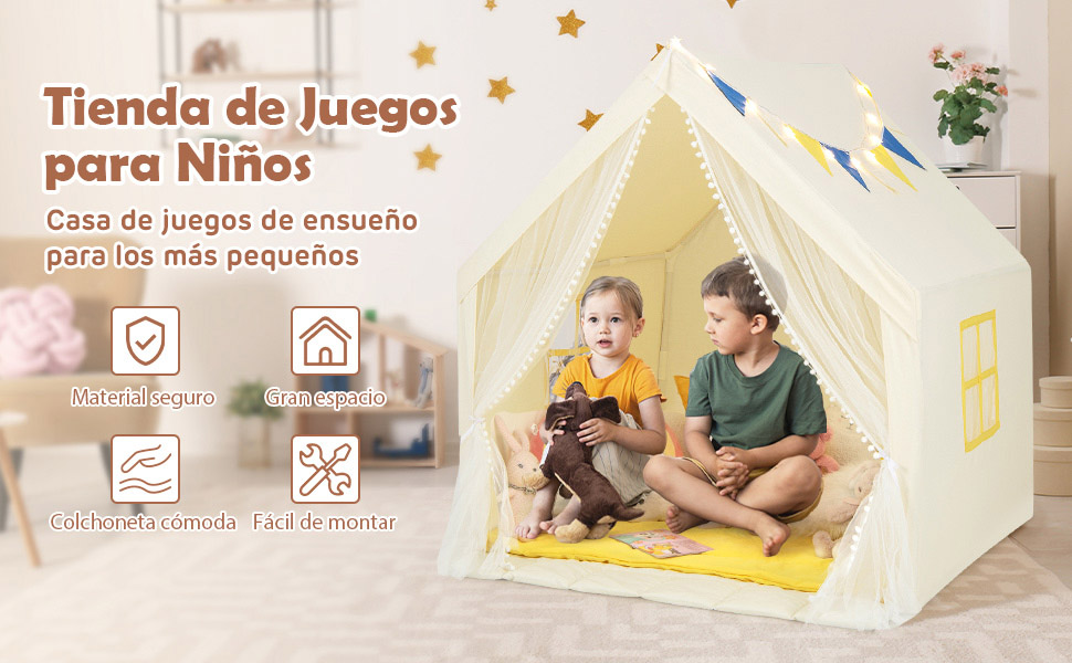 Tienda de juego infantil grande
