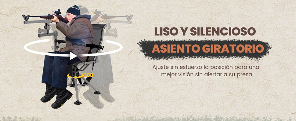 silla ajustable para el suelo