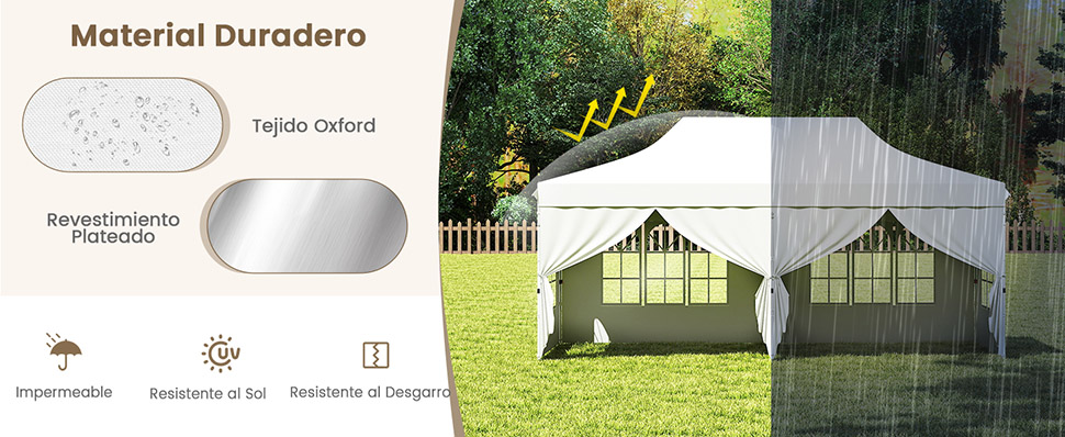 Carpa dosel UPF50+