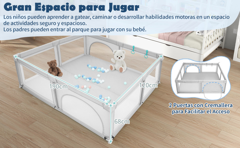 Parque de juegos para bebés