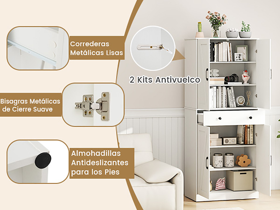 cajón ajustable