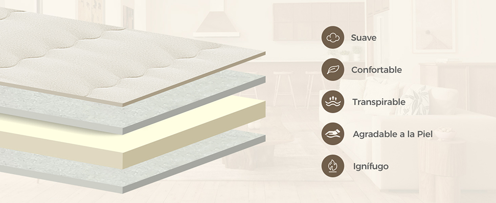 Tatami Con Funda Lavable