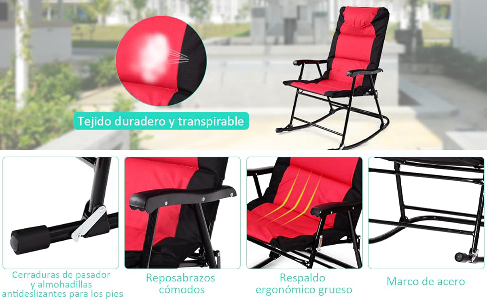 Muebles plegables exteriores