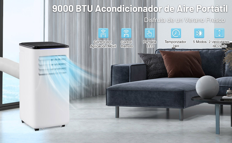 Aire acondicionado portátil