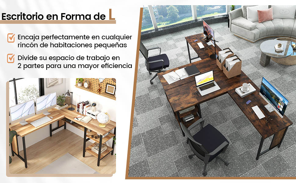 Escritorio esquina
