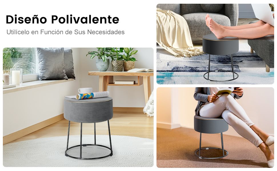 taburete de vanidad