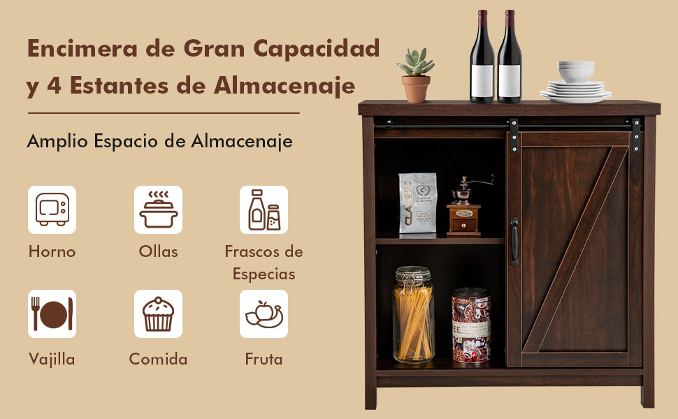 aparador buffet de almacenamiento