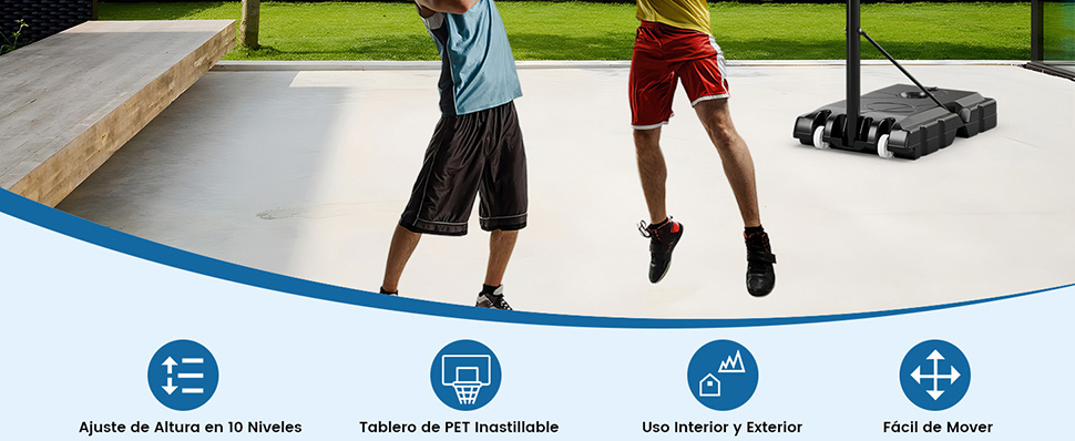 aro de baloncesto portátil