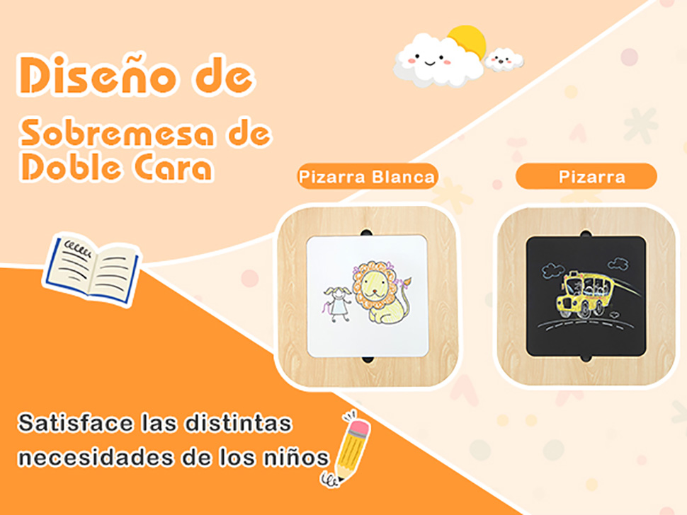 Juego de Mesa y Sillas para Niños